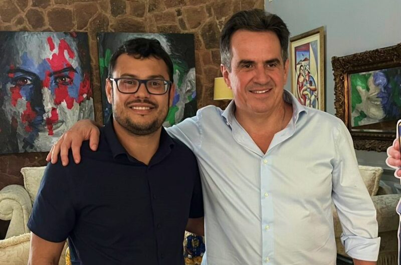 César Augusto se reúne com o senador Ciro Nogueira