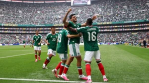 México abre a Copa em casa e conquista vitória sobre a África do Sul